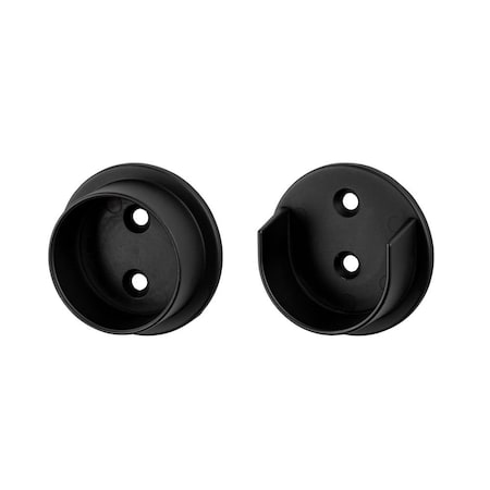 Pamex Metal Pole Socket Set, Two Sockets, for 1-1/2 Pole Oil Rubbed Bronze Finish DD0642OB